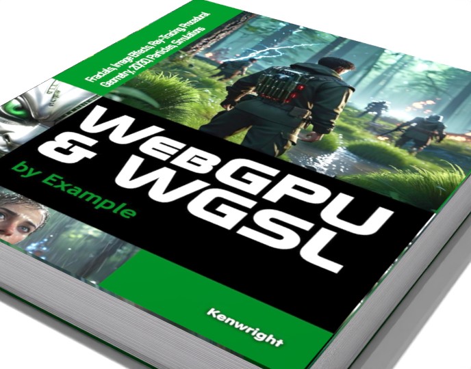 WebGPU and WGSL by Example: Fractals, Image Effects, Ray-Tracing, Procedural Geometry, 2D/3D, Particles, Simulations (Hardback) preview